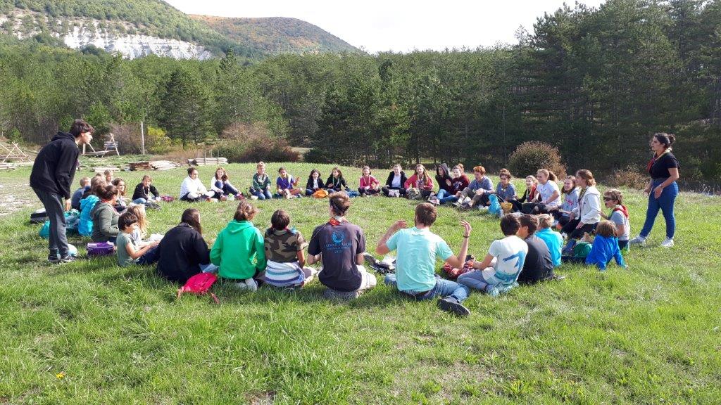 Les lous et les éclés à Mévouillon en mini-camp !